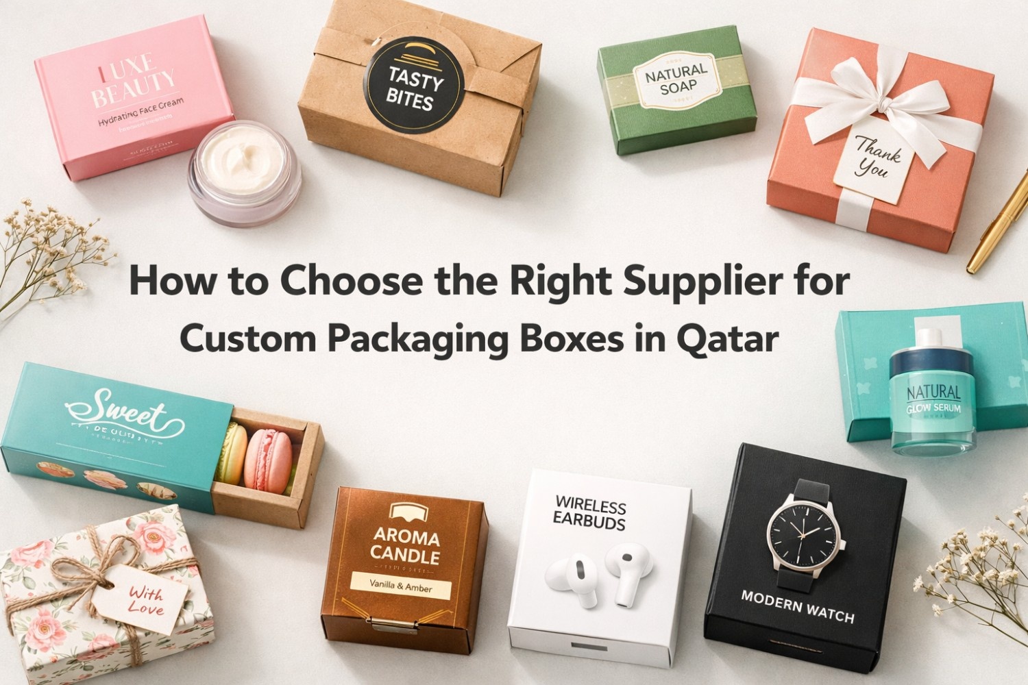 How to Choose a Supplier for Custom Packaging Boxes in Qatar