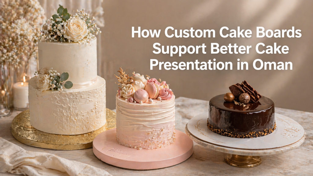 custom cake boards Oman