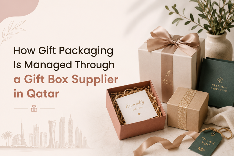 Gift box supplier in Qatar